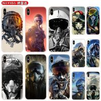 ✇ Soft Case For iPhone 13 12 11 Pro X XS Max XR 6 7 8 G Plus SE 2020 Mini Cover jet fighter pilot