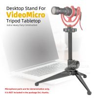 Desk Tripod Metal Microphone Stand For Rode VideoMicro Video Micro Desktop Bracket Mic Tabletop Boom Mount Table Mike Holder