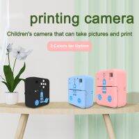 1080P Pocket Photo Printer Wireless Thermal Label Printer Instant Print Camera Support iOS Android Smartphone Creative Gift