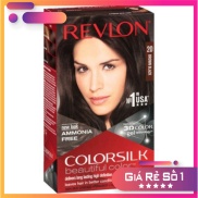 Chính hãng Thuốc nhuộm Revlon Color Silk Beautiful 3D Color số 20 nâu đen