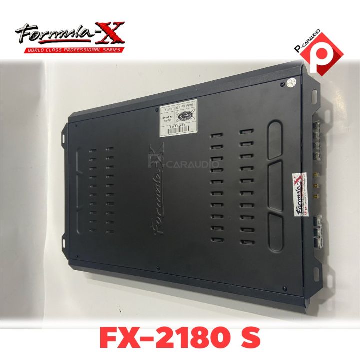 formula-x-fx-2180-s-แอมป์-2-ch-มือ1เกะกล่อง-สภาพกล่อง90-สภาพสิค้าเต็ม100-สภาพสวยมาก