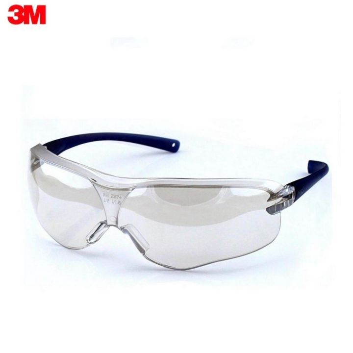 3M แว่นนิรภัย (แว่นเซฟตี้) V36 เลนส์สีชา Safety Eyewear Protection