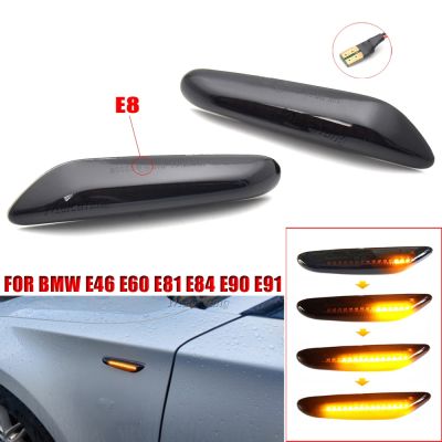 Sequential LED Flashing Dynamic Turn Signal Side Marker Light For BMW E60 E61 E87 E90 E91 E92 E93 E81 E82 E88 E46 X3 E83 X1 E84 Work Safety Lights