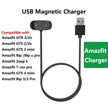  Fast Wall Charger USB Charging Cable Cord for Amazfit Bip 5 Bip  U BIP U Pro, Bip 3 Pro, GTS 2, GTS 2 Mini, GTS 2e, GTR 2e, GTR 2, GTS
