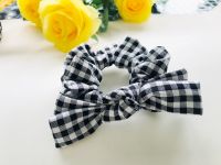 โดนัทมัดผม ยางมัดผม โดนัทมัดโบว์ ผ้าคอตตอน โบว์แม่ชม Donut bun hair maker bow maker Elastic Handmade Multicolor Hair Band Ponytail Handmade Floral Pattern SCRUNCHY Hair Tie Elastic Vintage Ponytail Bohemian