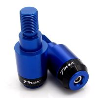 ZZOOI Motorcycle Accessories For YAMAHA TMAX T-Max 500 530 CNC Aluminum Motorcycle Handlebar Grip Ends Protector for TMAX logo