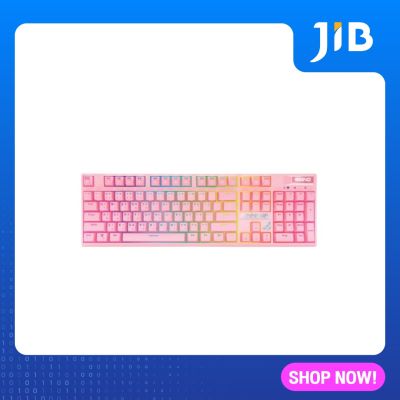 KEYBOARD (คีย์บอร์ด) SIGNO KB-741P PINKKER (BLUE OPTICAL SWITCH) (RGB LED) (EN/TH)