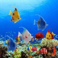 5Pcs Plastic Artificial Floating Swimming Vivi Fish Aquarium Fish Tank Ornament DropShip