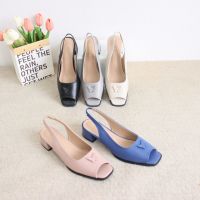 Mgaccess   Fannie High Heels Shoes  J18/04 รองเท้ารัดส้น