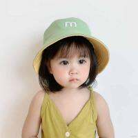 Se7en Spring And Summer Rainbow Childrens Hat Flat-top Double-sided Sun-proof Fisherman Hat For 2-6Y