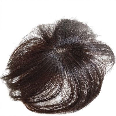Direct from Japan Luce brillare Wig, Mens, Womens, Partial Wig, Wig, Mens, Womens, Whorl, Human Hair, Short, Domestic Manufacturer, Hair Plus + (Natural Brown) dov