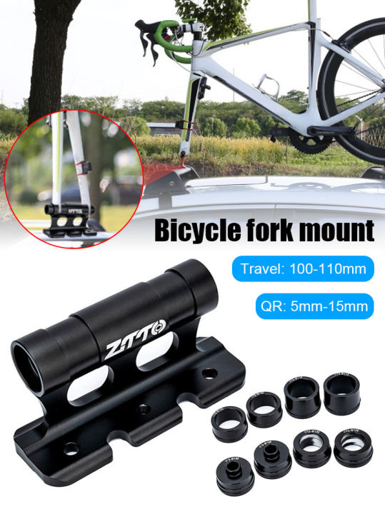 gb-quick-release-fork-mount-block-bike-carrier-ด้านหน้าส้อม-fixing-bike-rack-อลูมิเนียมอัลลอยด์หลังคารถ-trunk-เตียงขาตั้งจักรยานในร่ม