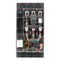 【LZ】 3pcs CHNT CHINT transparent plastic case circuit breaker DZ15-40/100/-2901/3902 air switch 40A 63A 100A