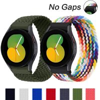 【CC】 No Gaps Band 4 44mm 40mm classic 46mm Braided solo loop correa 5/5 45mm strap