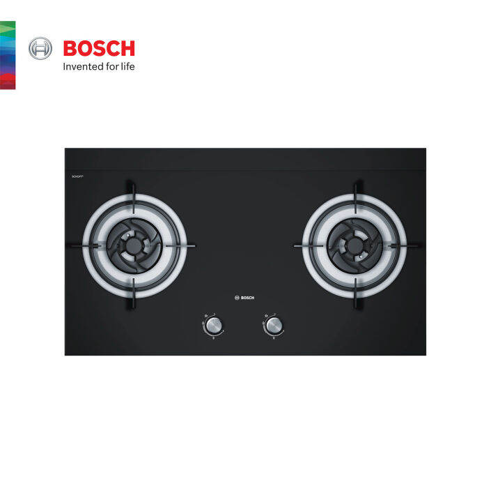 Bosch PBD7231SG Built In Black Tempered Schott Glass Gas Hob 2 Gas