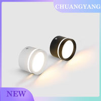 ChuangYang ไฟดาวน์ไลท์ LED 5W 10W 15W,ไฟเพดานสีขาว/ดำสว่างมากสำหรับตกแต่งบ้านห้องนั่งเล่นร้านค้า