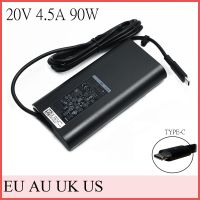 เครื่องชาร์จแล็ปท็อปอะแดปเตอร์ไฟเอซีชนิด C USB 20V 4.5A 90W ใหม่สำหรับ TDK33ละติจูด5280 5480 5580 LA90PM170 0TDK33