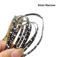 DC 5V Narrow 3mm WS2812B Led Strip Light 60leds/m WS2812 2020 RGB Individually Addressable Pixel Stripe 0.5M 1M 2M IP20