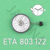 【YF】 ETA 803.122 Standard movement with day-date display Switzerland Spain and English 803122  803 122