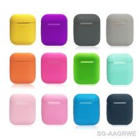 Soft Silicone Case Earphones for Apple Airpods case Bluetooth Wireless Earphone Protective Cover Box for Airpods Ear Pods Bag