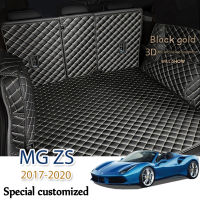 Custom Leather Car Trunk Mats For MG ZS 2017-2020 Rear Trunk Floor Mat Tray Car Mud