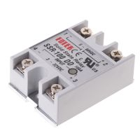 โมดูลโซลิคสเตตรีเลย์ SSR-100 DD 100 A 3-32V DC Input 5-60 V เอาต์พุตรีเลย์ DC