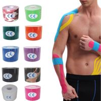 Kinesiology Tape Athletic Recovery Sports Tape Face Lifting Beauty Self-adhesive Elastic Bandage Gym Fitness Muscle Pain Relief