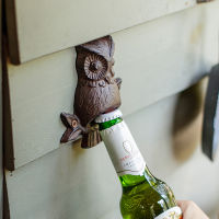 【จัดส่งภายใน 24 ชม】▶️Vintage Cast Iron Wall Mounted Owl Bottle Opener วินเทจเหล็กหล่อผนังติดตั้งเครื่องเปิดขวดนกฮูก