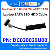 Baru Asal DC020029U00 847871-001สำหรับ HP ZBook 15 G3 G4 ZBook 17 G3 G4 G4แล็ปท็อป SATA เอสเอสดีฮาร์ดไดรฟ์สาย HDD ตัวเชื่อมต่อสายเคเบิล