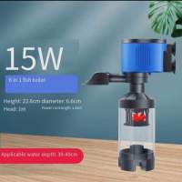 15W25W35W 6 in 1 fish toilet filter pump low suction pump pumping water pump fish tank oxygen wave pump aquarium accessories