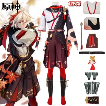 Fatui Arlecchino Cosplay Outfit Anime Game Costume with Wig Adult Role Play  Anime Carnival Halloween Party Uniform