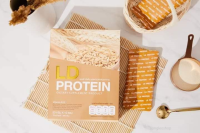 LD PROTEIN โปรตีนจากพืช ไร้ไขมัน ไร้น้ำตาล 0% (10 ซอง x 30 กรัม)