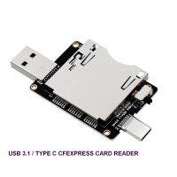 CFexpress Card Reader USB 3.1 Type C 10กิกะไบต์วินาทีรองรับ Sandisk Lexar Topssd Nikon CFexpress Card