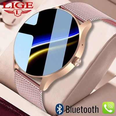 ZZOOI LIGE 2022 Smart Watch Women Gift Sport Fitness Health Heart Rate Monitor Bluetooth Call Smartwatch Waterproof Wristwatch Ladies