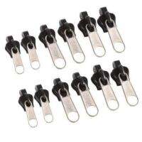 12 Pcs/Set Fix A Zipper Zip Slider Rescue Instant Repair Removable Replacement Accesories C2T3