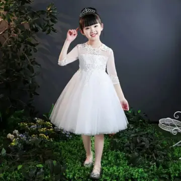 Váy bé gái mùa hè váy cưới váy công chúa váy trắng công chúa phiên bản Hàn  Quốc của váy sinh nhật cho bé váy đầm đẹp  Tàu Tốc Hành 