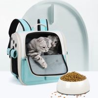 cat going out bag portable handheld capsule super capacity breathable shoulder pet backpack