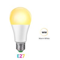 แอพพลิเคชั่นติดหลอดไฟ Ac 85-265V 15W Wi-Fi E27 B22พร้อมไฟ Led W/rgbww/rgbww ฟังก์ชั่นตั้งเวลาหรี่แสงได้ทำงานพอดีกับ Alexa/google Home