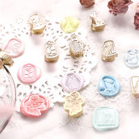 Wax Stamp Animal Plant Retro Wax Seal Stamp DIY Sealing Wax Decoration Craft Kits Wedding Packaging Gifts Wax Stamp Set