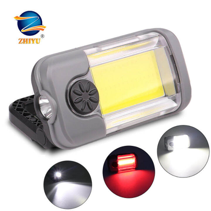 XPG+COB Work Light Builtin Battery USB Charging light Rotating