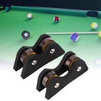 Pool Billiard Snooker Club Roller Straightness Detector Checker Black Club Roller Inspect Tool 2Pcs