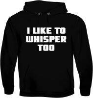 BH Cool Designs I Like To Whisper Too - Mens Soft &amp; Comfortable Pullover Hoodie