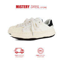 HOT”MISTERY รองเท้าผ้าใบลําลอง ส้นหนา รุ่น STRAT สีครีม（ MIS-634）