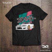 Nissann Silvia S14 Jdm Legends Jap Drift Car Funny Novelty Euro Dub Turbo Tshirt