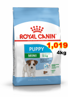 Royal canin Mini Puppy 4kg ลูกสุนัขพันธุ์เล็ก ขนาด 4กก. Exp:05/2024