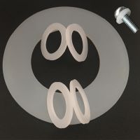 M2 2x5x1 2x5x1 M3 3x7x1 3x7x1 M4 4x8x1 4x8x1 White Silicon Rubber Cushion Absorber Screw Washer O Ring Flat Seal Gasket