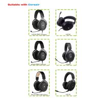 NullMini Replacement Earpads for CORSAIR HS50 HS60 HS70 Headset Headphones Leather Sleeve Earphone Earmuff