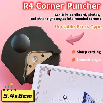 Mini Round Corner Cutter - Compact and Portable Tool for