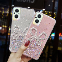 เคสสำหรับ OPPO Reno7 Z 5G เคสโทรศัพท์หรูหราแวววาวระยิบระยับระยิบระยับระยิบระยับลายท้องฟ้าประดับพลอยเทียมสวยผีเสื้อผู้หญิงเคสซิลิโคนนิ่มกันกระแทกฝาครอบด้านหลัง