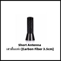 เสาอากาศสั้นแต่ง MINI (ลาย Carbon Fiber) Short Antenna Aerial Rod ความยาว 3.5 cm. สำหรับ BMW MINI R50/R52/R53/R55/R56/R57/R58/R59/R60/R61/F55/F56/F57 ทุกรุ่น